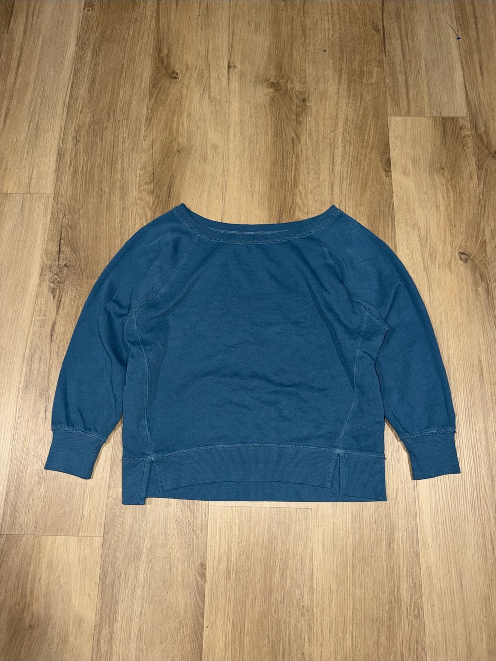 Old Navy Teal Scoop-Neck Lightweight Pullover Sweater